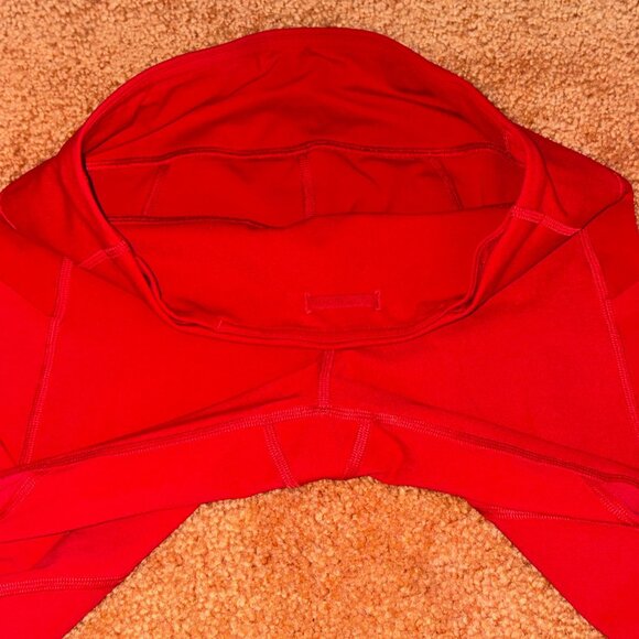 Lululemon Pace Rival Crop 22" Luxtreme Dark Red Mid-Rise Running Leggings 6 - Picture 12 of 12
